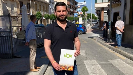El portavoz de Vox en el Ayuntamiento de Pinos Puente, Antonio Duarte (VOX)