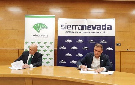 Firma de acuerdo entre Unicaja Banco y Cetursa Sierra Nevada (UNICAJA)