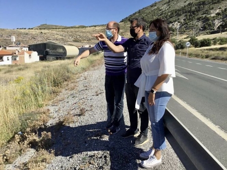 Visita de Pedro Honrubia a Padul (UNIDAS PODEMOS) 