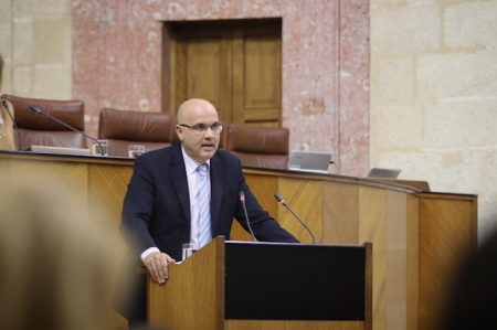 El parlamentario andaluz de Ciudadanos, Raúl Fernández (CIUDADANOS) 