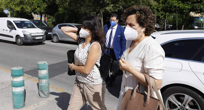 uana Rivas, antes de acceder al centro de inserción social Matilde Cantos en Granada capital (EUROPA PRESS/ÁLEX CÁMARA) uana Rivas, antes de acceder al centro de inserción social Matilde Cantos en Granada capital (EUROPA PRESS/ÁLEX CÁMARA)