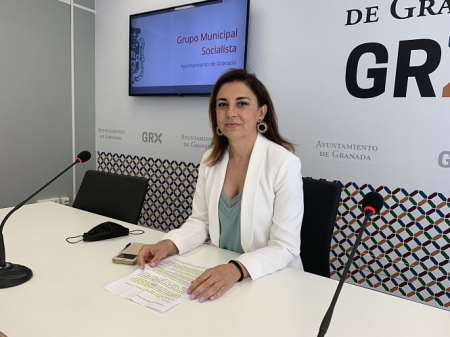 La Concejal del PSOE en el Ayuntamiento de Granada, Raquel Ruz (PSOE)