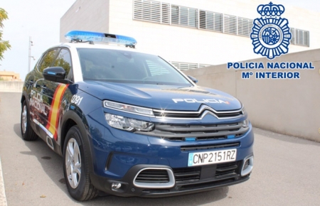 Vehículo de la Policía Nacional (POLICÍA NACIONAL/ARCHIVO)