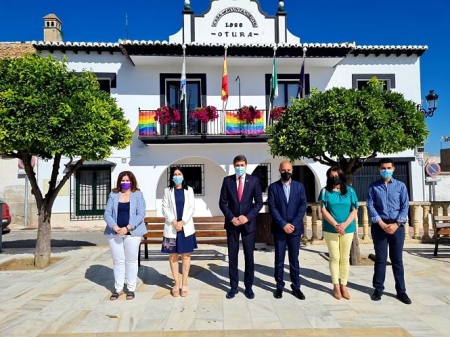 Imagen de la visita al Ayuntamiento de Otura (DELEGACIÓN DEL GOBIERNO) 