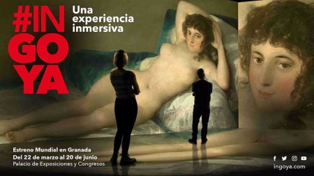  Cartel de la exposición #Ingoya (REMITIDO POR RENFE )