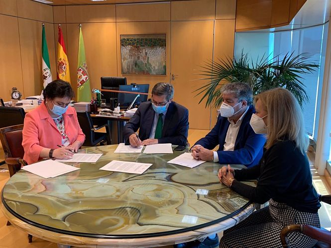 Firma de un convenio entre el Consultivo de Andalucía y el Cemci, en la Diputación de Granada (CONSEJO CONSULTIVO) Firma de un convenio entre el Consultivo de Andalucía y el Cemci, en la Diputación de Granada (CONSEJO CONSULTIVO)