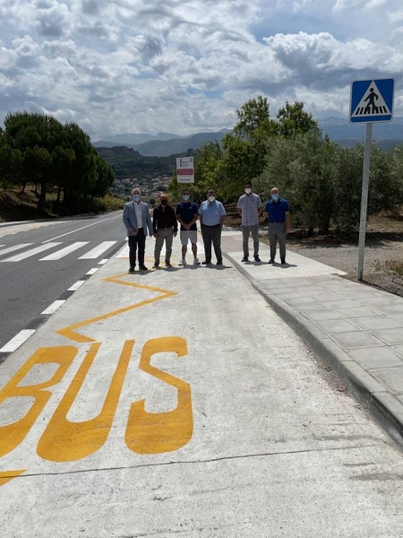 Imagen de la visita a Beas de Granada (DIPUTACIÓN)