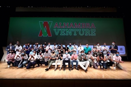 Imagen de los participantes en la octava edición de Alhambra Venture (IDEAL) 