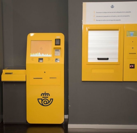 Máquina autoservicio en Correos (CORREOS) 