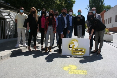 Uno de los caminos escolares seguros (DIPUTACIÓN) 