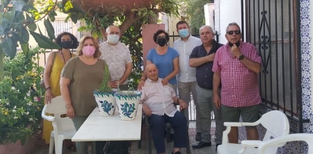Homenaje realizado por el Ayuntamiento de Monachil a su vecino más longevo (AYTO. MONACHIL) 