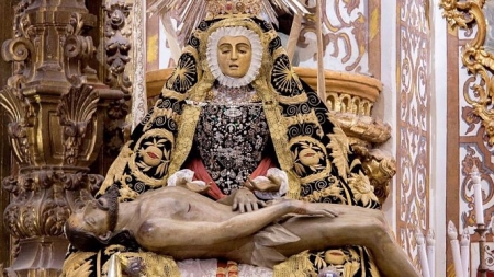Virgen de las Angustias, patrona de Granada, en imagen de archivo (CANAL SUR) 