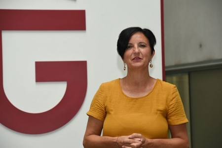 La Diputada de Igualdad, Juventud y Administración Electrónica, Mercedes Garzón (JM GIL / DIPGRA)