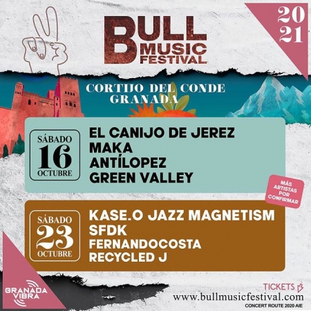 Cartel de Bull Music Festival (BULL MUSIC FESTIVAL) 