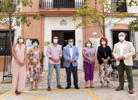 Imagen de la visita a Moclín (R. MARTÍNEZ / DIPGRA) 