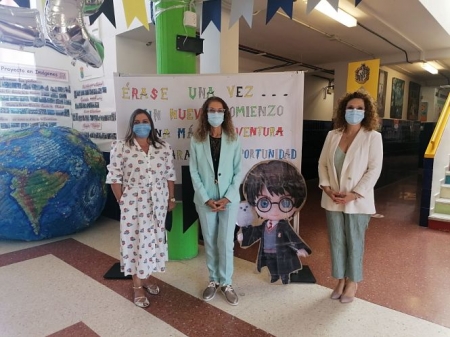 Mar Sánchez, Lola Aguayo y Ana Berrocal (CIUDADANOS) 