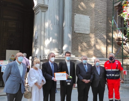 La iglesia de la Virgen de las Angustias es zona Cardioasegurada (JUNTA) 