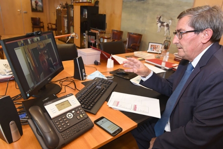 El presidente de la Diputación de Granada, José Entrena (DIPUTACIÓN) 