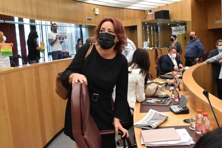La coordinadora provincial de IU, Mari Carmen Pérez (IU GRANADA)