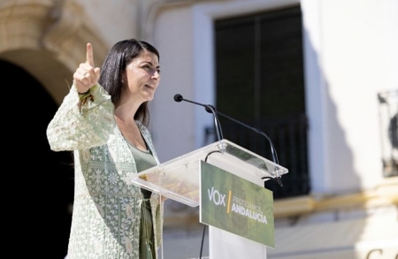 La Diputada Nacional de VOX, Macarena Olona (VOX) 