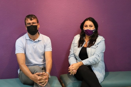 Pedro Honrubia y Alejandra Durán (UNIDAS PODEMOS)