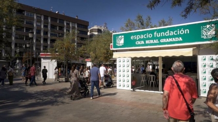 Espacio de Fundación Caja Rural de Granada en la Feria del Libro (CAJA RURAL) 