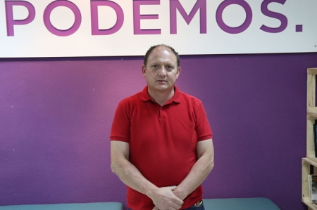 El Concejal de Podemos en el Ayuntamiento de Iznalloz, José Rodríguez (PODEMOS)