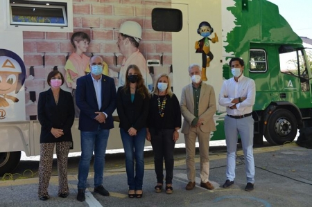 Imagen de la visita al Colegio Abadia (JUNTA)