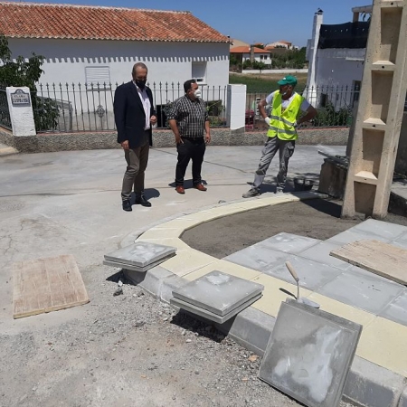 Imagen de la visita a Cogollos de Guadix (JUNTA)