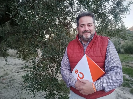 El portavoz de Cs en el Ayuntamiento de Moclín, Francisco Javier Milena (CIUDADANOS) 