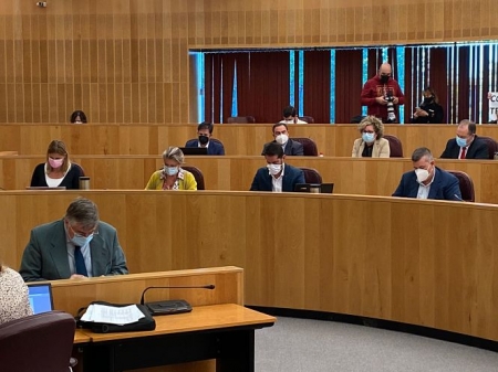 Grupo del PP en Diputación durante el Pleno (PP)