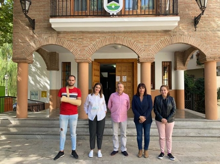 Imagen de la visita a Pinos Genil (DIPUTACIÓN)
