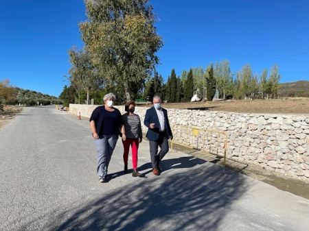 Imagen de la visita a Campotéjar (DIPUTACIÓN)