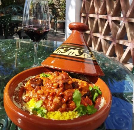 Uno de los platos (ASOCIACIÓN VALLE DE LECRÍN)