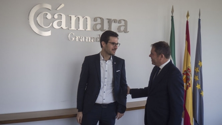 Visita de la Delegación de Friburgo a la sede de la Cámara de Comercio (CÁMARA GRANADA) 