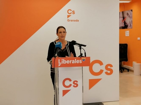 La parlamentaria andaluza de Cs, Concha Insua (CIUDADANOS)