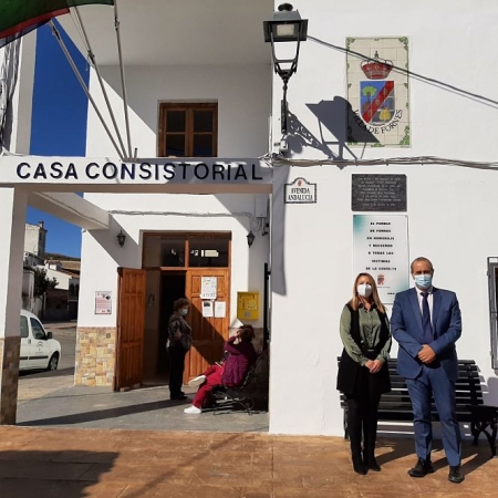 Imagen de la visita a Fornes (JUNTA)