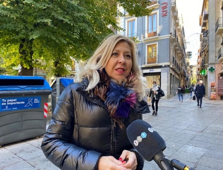 La Concejal del PP en el Ayuntamiento de Granada, Pepa Rubia (PP)