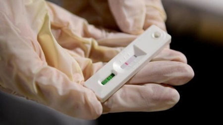  Un test de antígenos para detectar el coronavirus (EUROPA PRESS)