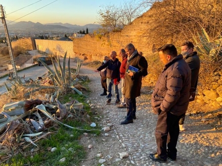 Imagen de la visita a San Miguel Alto (PP)