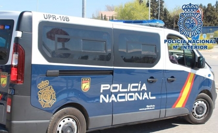 Imagen de un vehículo policial (POLICÍA NACIONAL)