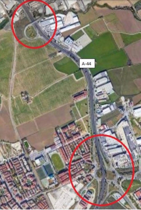 Mitma adjudica el contrato para la redacción del proyecto de reestructuración y reordenación del tráfico en los enlaces 122 y 123 de la autovía A-44, en la provincia de Granada (MITMA)