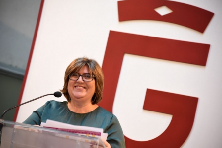 La Diputada de Empleo y Desarrollo Sostenible, Ana Muñoz (DIPUTACIÓN) 