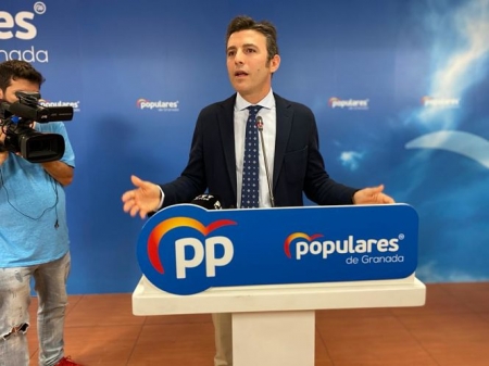 El Secretario general del PP, Jorge Saavedra (PP)