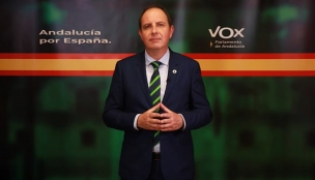 El parlamentario andaluz de VOX, Francisco Ocaña (VOX)