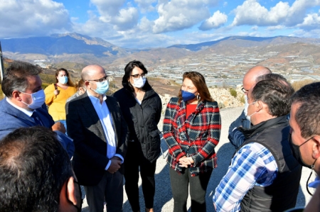 Imagen de la visita a la comunidad de regantes La Unión (JUNTA) 