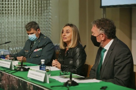 Intervención de Marifran carazo durante las jornadas (JUNTA)