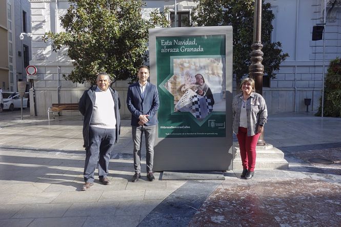 Presentación de la campaña `Esta Navidad, abraza Granada` (JAVIER ALGARRA / AYUNTAMIENTO DE GRANADA) Presentación de la campaña `Esta Navidad, abraza Granada` (JAVIER ALGARRA / AYUNTAMIENTO DE GRANADA)