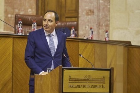 El diputado del grupo parlamentario Vox Francisco José Ocaña (JOAQUÍN CORCHERO - EUROPA PRESS) 