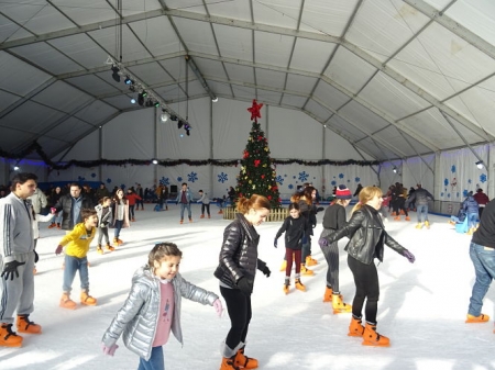 Este año, Juveándalus contará con una pista de hielo (FERMASA)